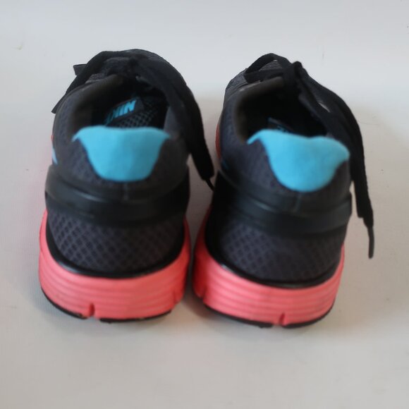 Womens Nike Lunarglide 3 Anthracite Black Pink Blue Trainer Running Sneakers 8 - Picture 10 of 16